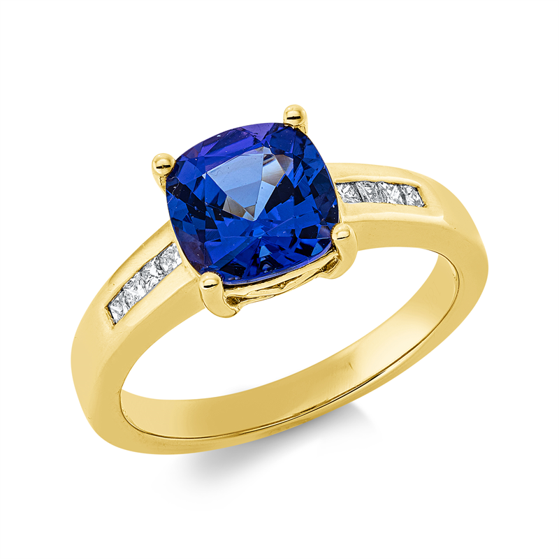 Farbstein Classic Ring Gelbgold 18kt 0,23ct