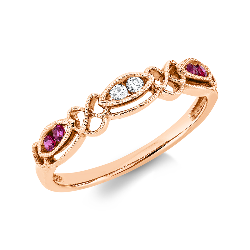 Farbstein Classic Ring Rotgold 18kt Ref-1JF47