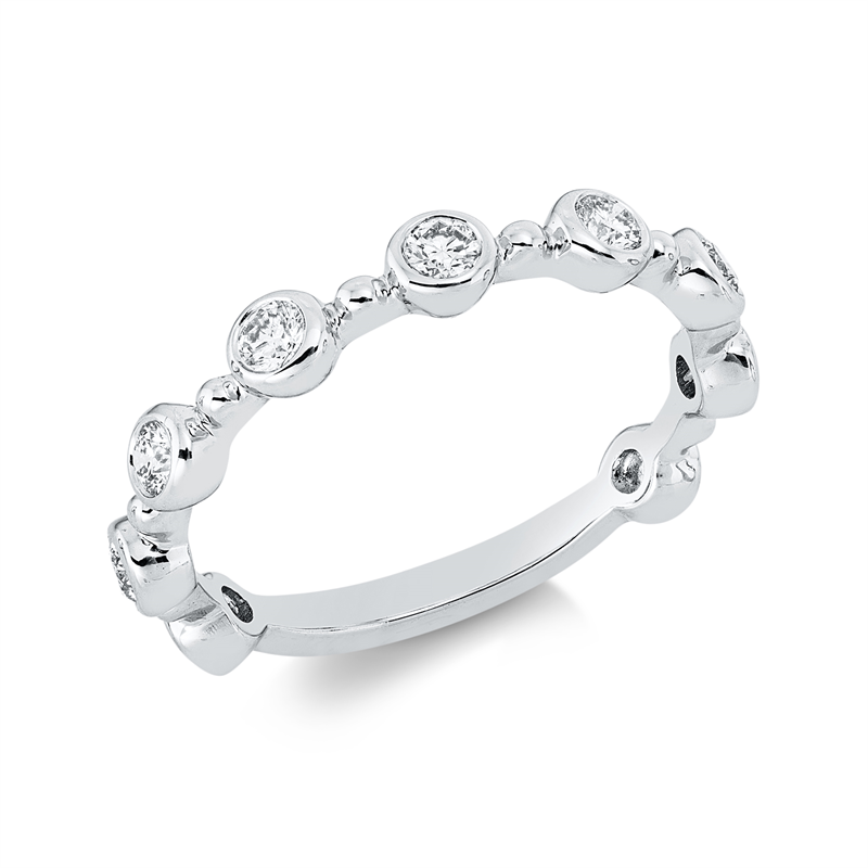 Modern Woman Ring Weißgold 18kt Ref-1JK14