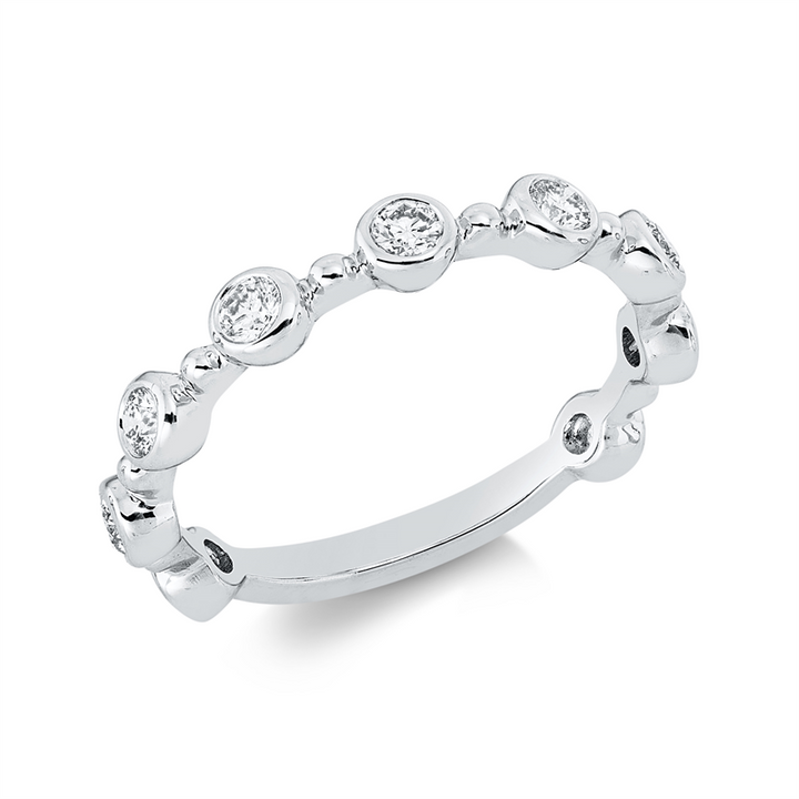 Modern Woman Ring Weißgold 18kt Ref-1JK14