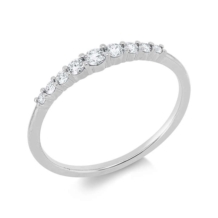 Memoire halb Ring Weißgold 18kt Ref-1JK50