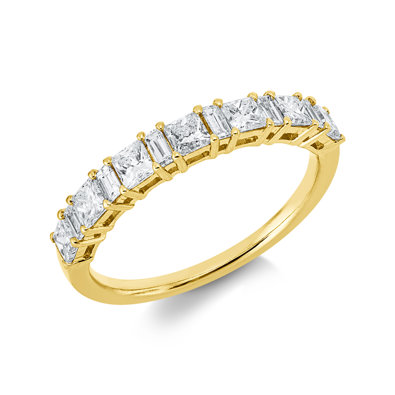 Baguette Ring Weißgold 18kt 0,92ct