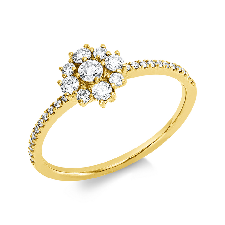 Modern Woman Ring Gelbgold 18kt Ref-1JK67