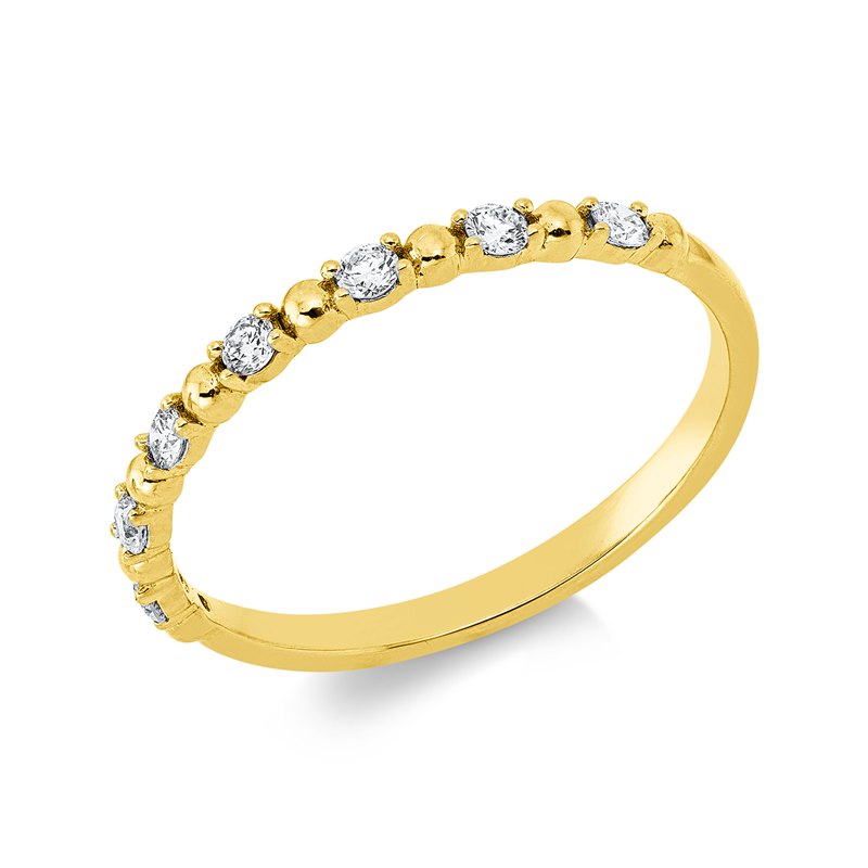 Modern Woman Ring Gelbgold 18kt Ref-1JL09