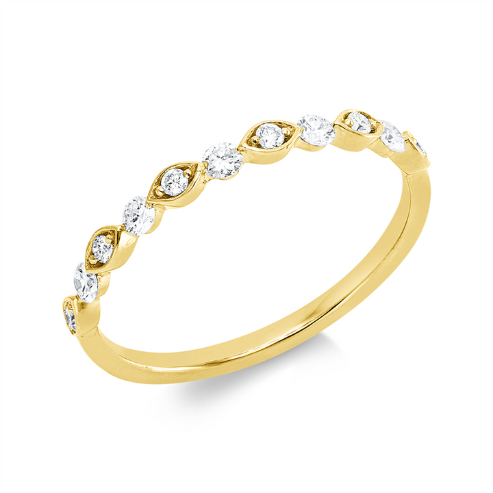 Modern Woman Ring Gelbgold 18kt Ref-1JL11
