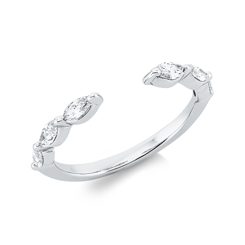 Modern Woman Ring Weißgold 18kt Ref-1JL12