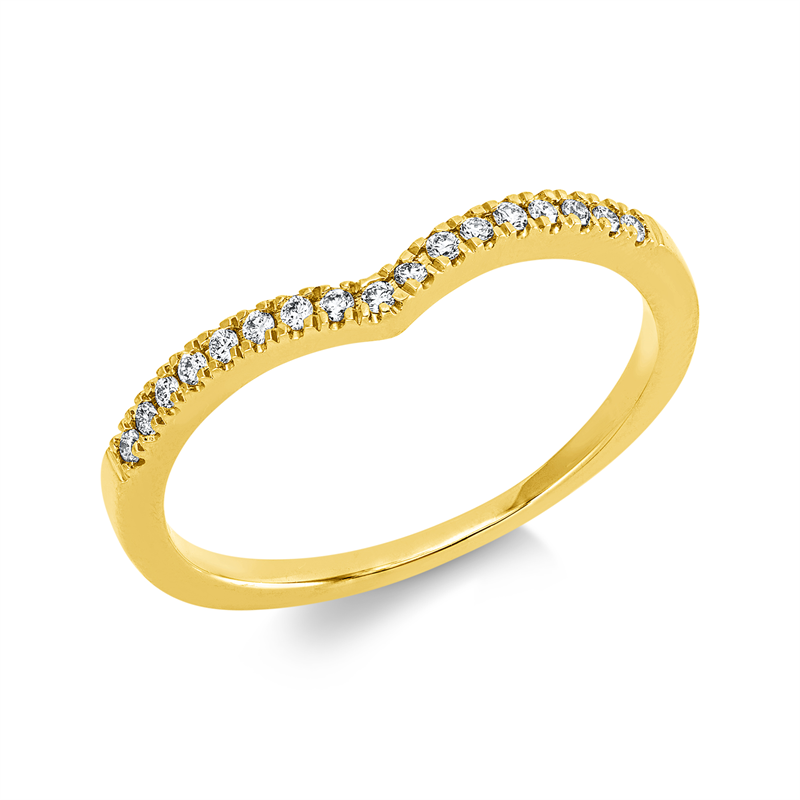 Modern Woman Ring Gelbgold 18kt Ref-1JL14