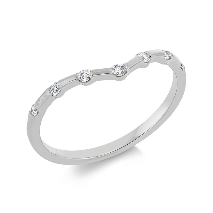 Modern Woman Ring Weißgold 18kt Ref-1JL35