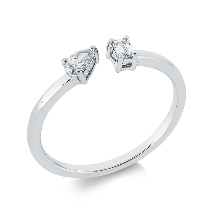 Modern Woman Ring Weißgold 18kt Ref-1JL63