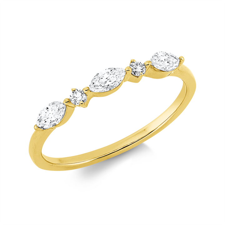 Modern Woman Ring Gelbgold 18kt Ref-1JL66