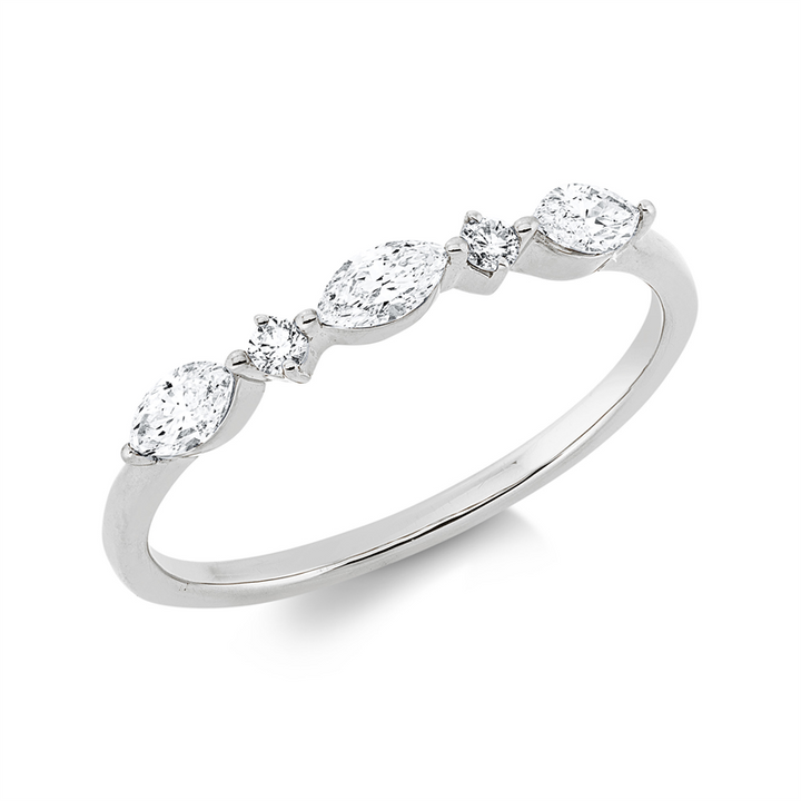 Modern Woman Ring Weißgold 18kt Ref-1JL66