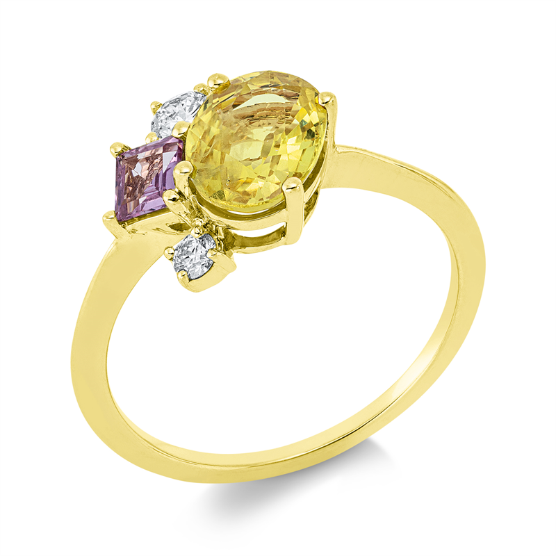 Farbstein Classic Ring Gelbgold 18kt Ref-1JM20