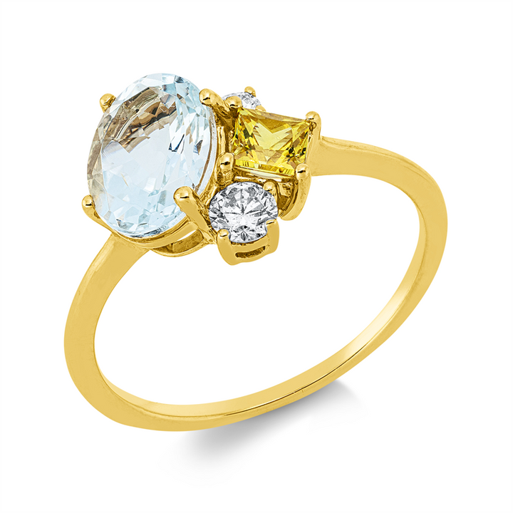 Farbstein Fashion Ring Gelbgold 18kt Ref-1JM21