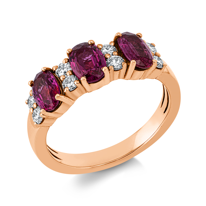 Farbstein Classic Ring Rotgold 14kt 0,32ct