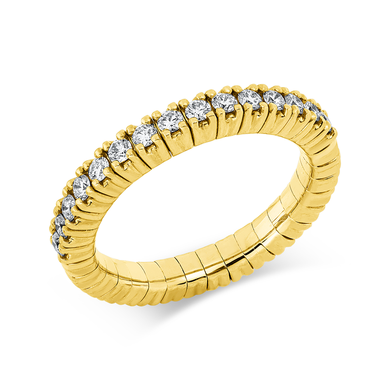 Flex Ring Gelbgold 18kt 0,4ct