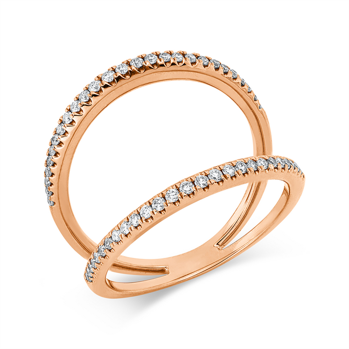 Modern Woman Ring Rotgold 18kt Ref-1JO09