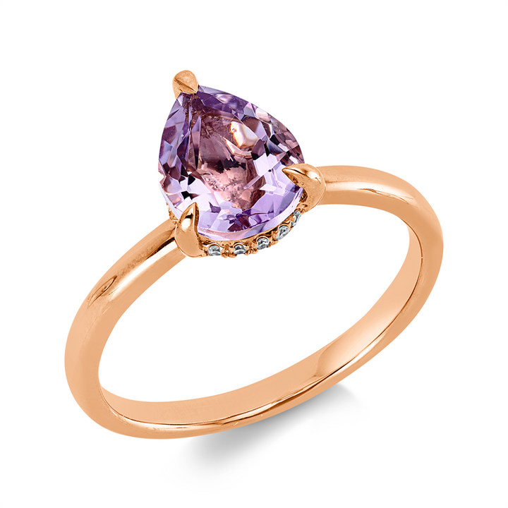 Farbstein Fashion Ring Rotgold 18kt Ref-1JP10