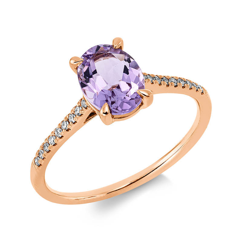 Farbstein Fashion Ring Rotgold 18kt Ref-1JP32