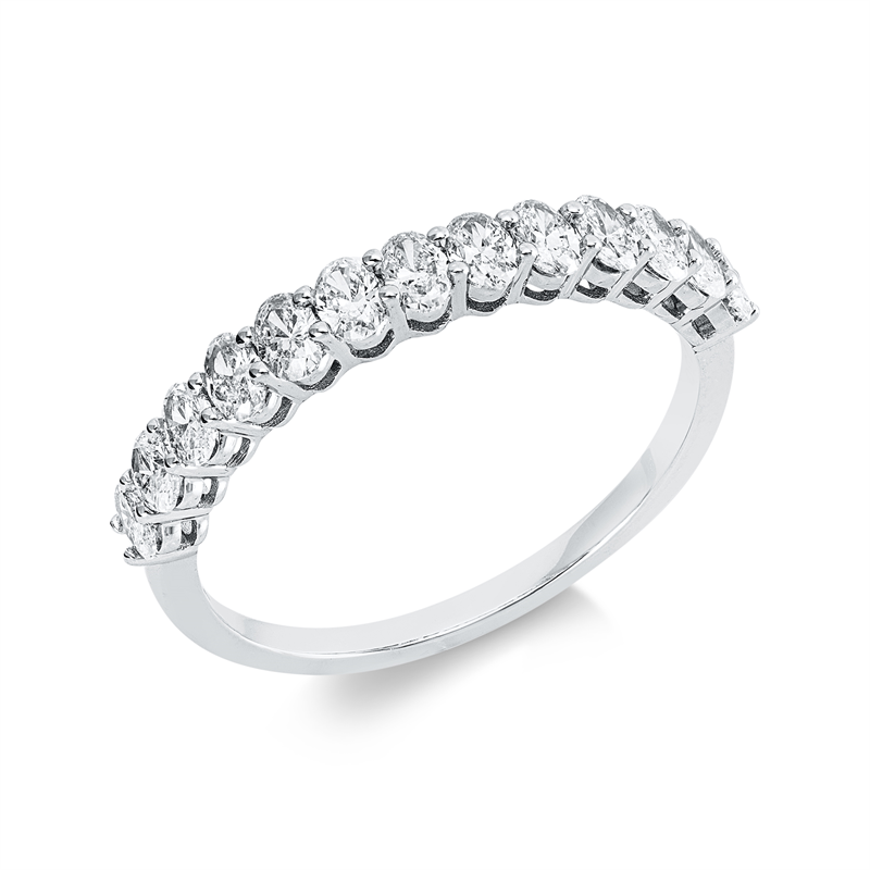 Modern Woman Ring Weißgold 18kt 0,76ct
