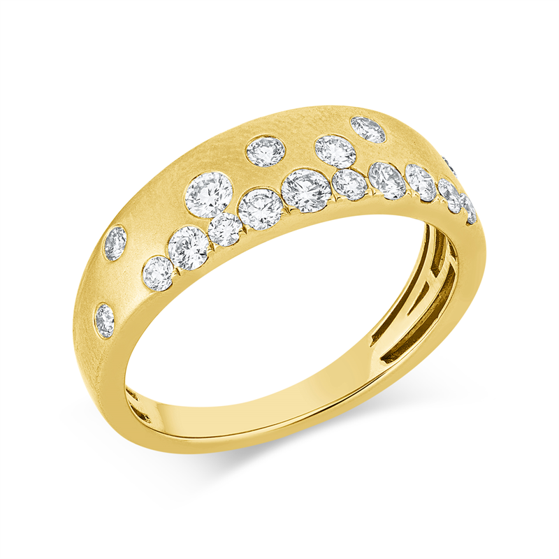 Modern Woman Ring Gelbgold 18kt 0,51ct