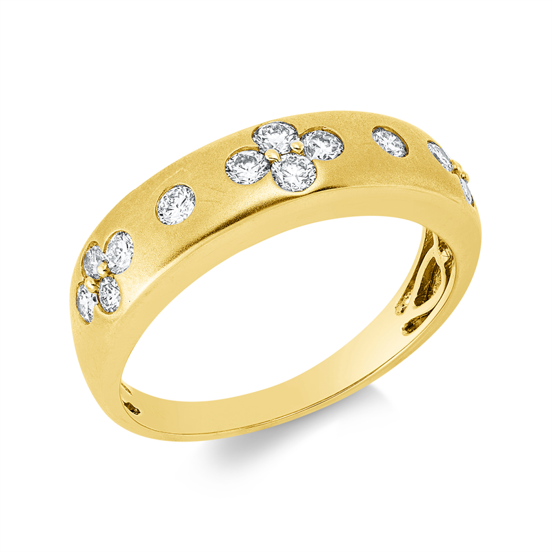 Modern Woman Ring Gelbgold 18kt 0,5ct