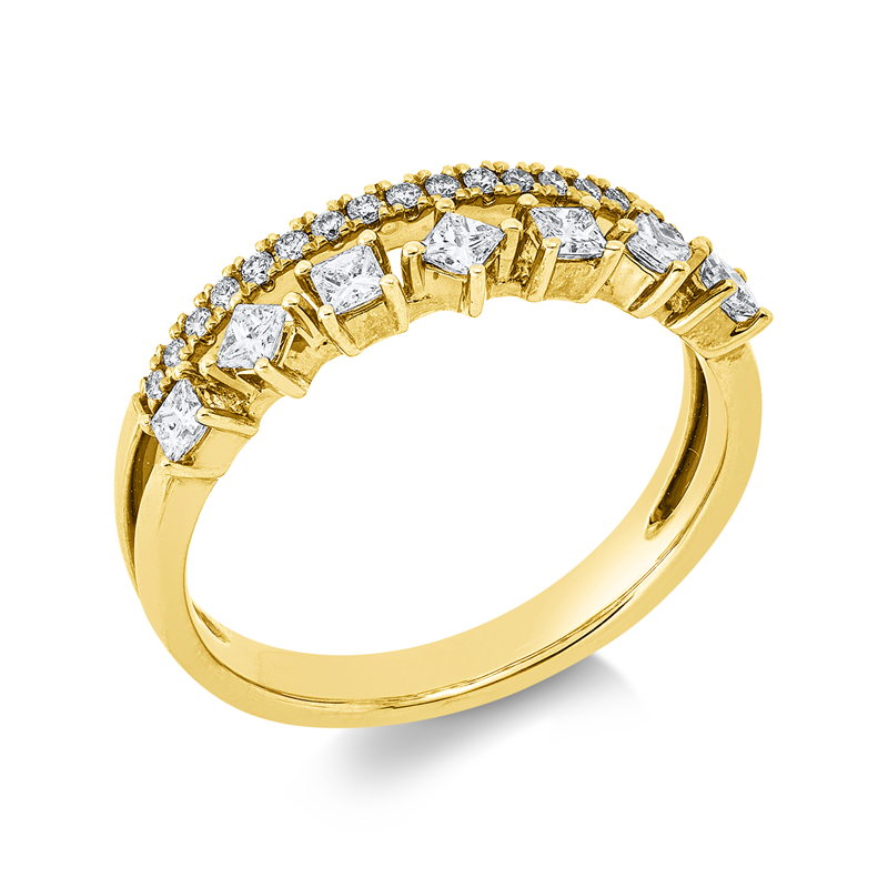 Baguette Ring Gelbgold 14kt 0,41ct