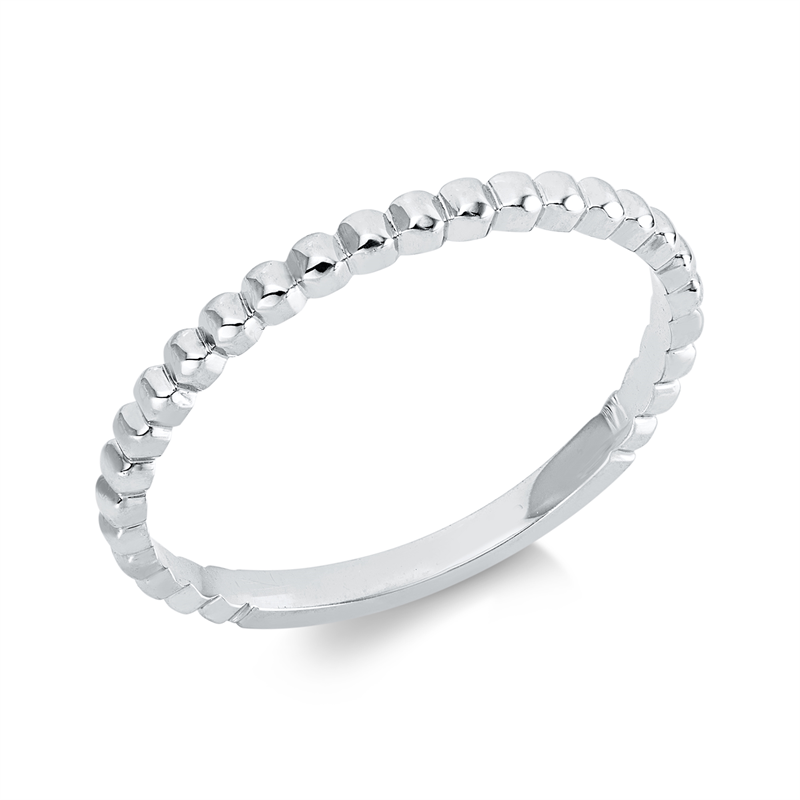Plain Ring Weißgold 18kt