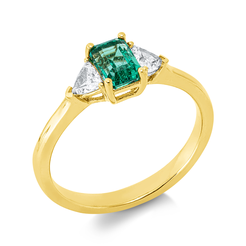 Farbstein Classic Ring Weißgold 18kt 0,31ct