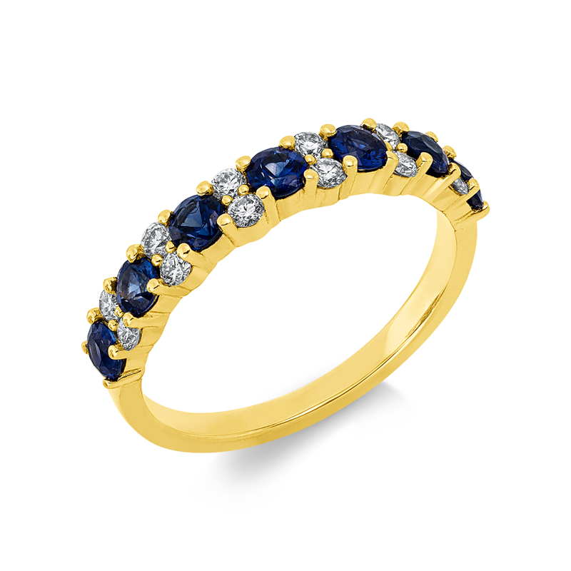 Farbstein Classic Ring Gelbgold 18kt 0,27ct