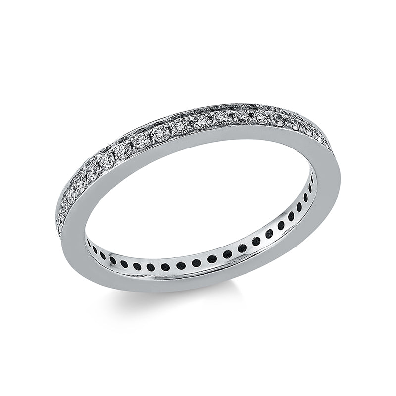 Memoire voll Ring Weißgold 14kt 0,4ct
