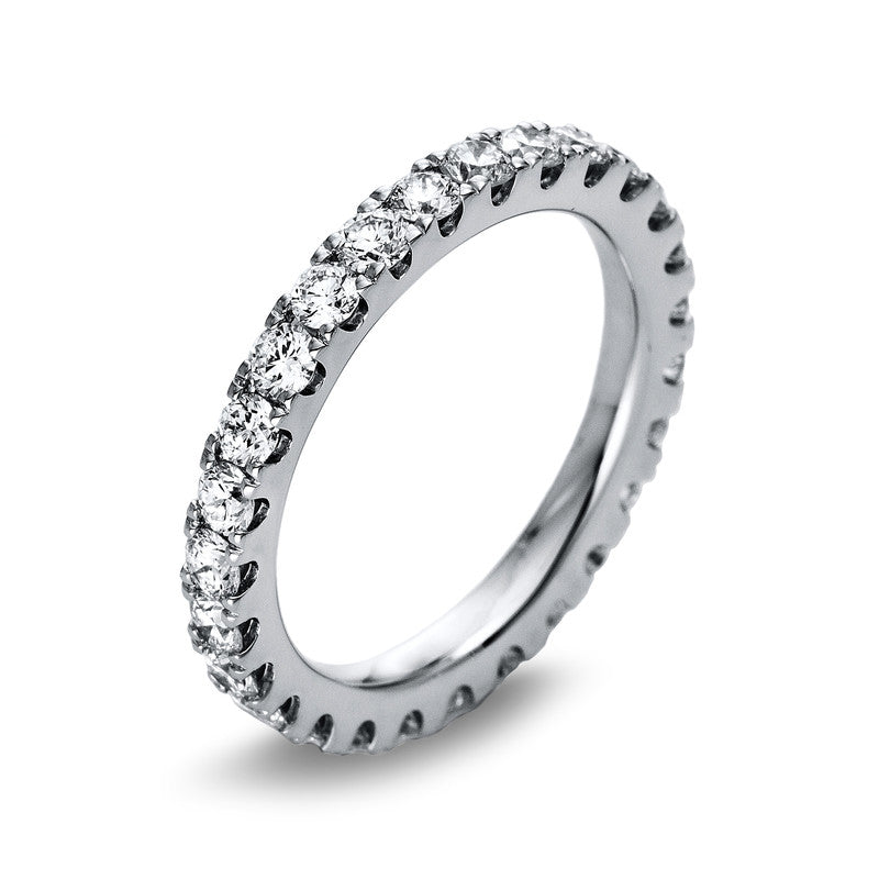 Memoire voll Ring Weißgold 14kt 1,4ct