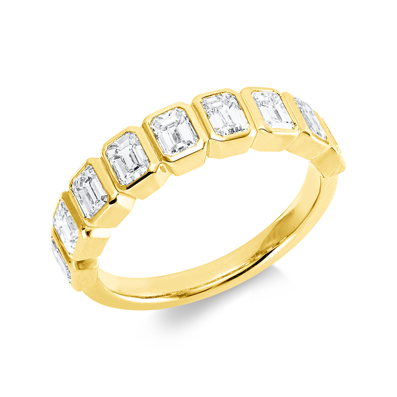 Exklusiv Ring Gelbgold 18kt 2ct