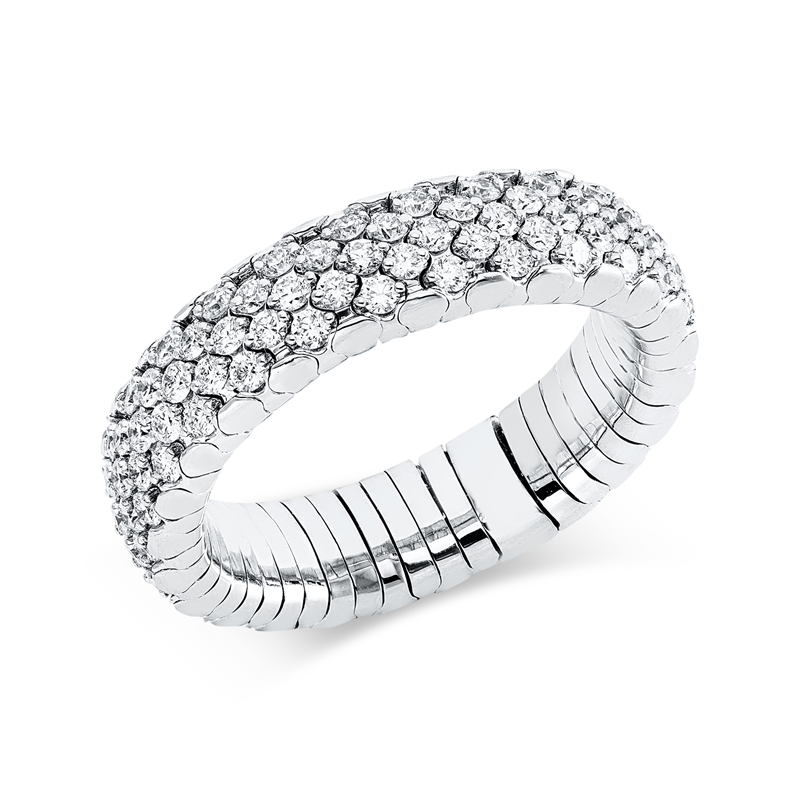 Flex Ring Weißgold 18kt 1,5ct