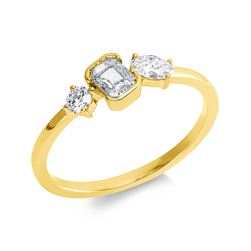 Baguette Ring Weißgold 18kt 0,52ct
