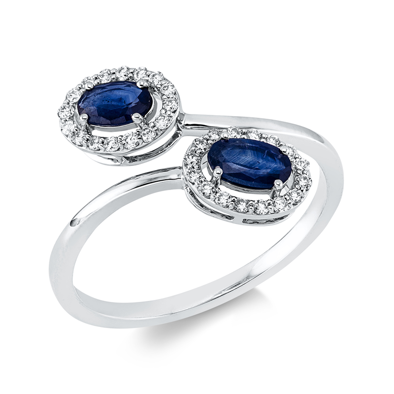 Farbstein Classic Ring Gelbgold 18kt 0,16ct
