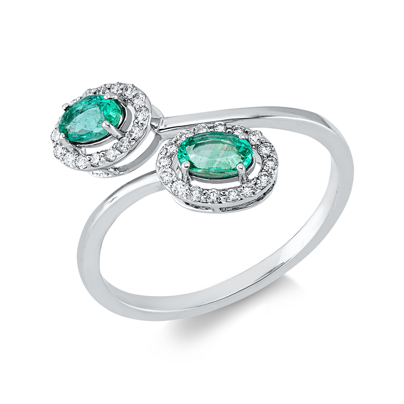 Farbstein Classic Ring Gelbgold 18kt 0,16ct