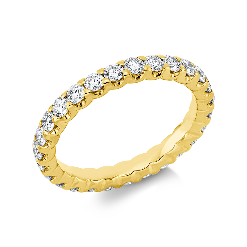Memoire voll Ring Weißgold 18kt 1,4ct