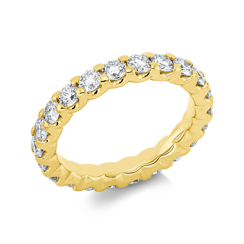 Memoire voll Ring Weißgold 18kt 2,12ct