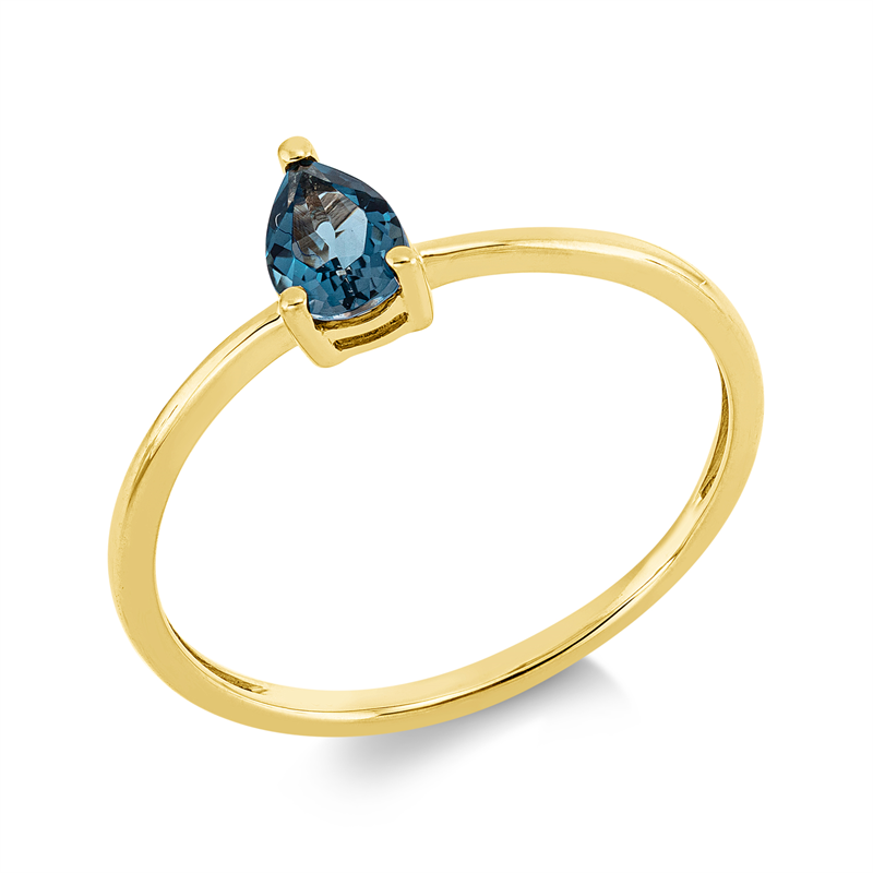 Farbstein Fashion Ring Gelbgold 18kt