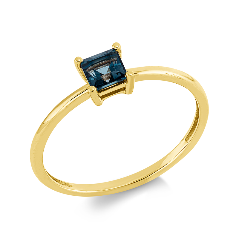 Farbstein Fashion Ring Gelbgold 18kt