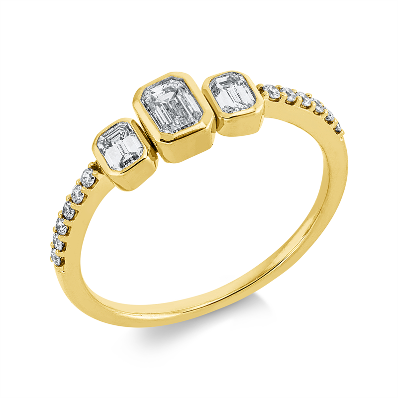 Baguette Ring Weißgold 18kt 0,58ct