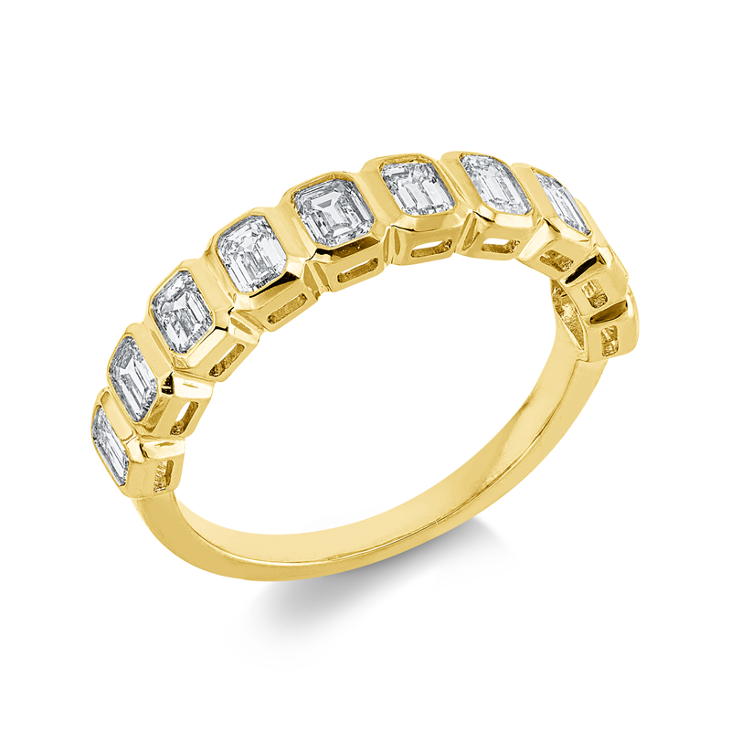 Baguette Ring Gelbgold 18kt 1,02ct