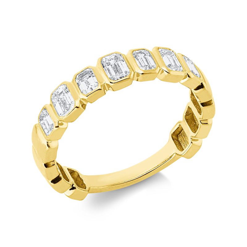 Baguette Ring Gelbgold 18kt 0,77ct