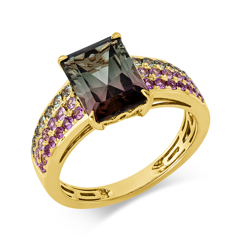 Farbstein Classic Ring Gelbgold 18kt
