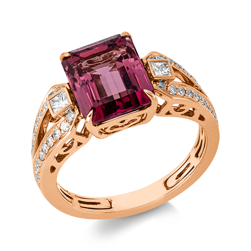Farbstein Classic Ring Rotgold 18kt 0,38ct