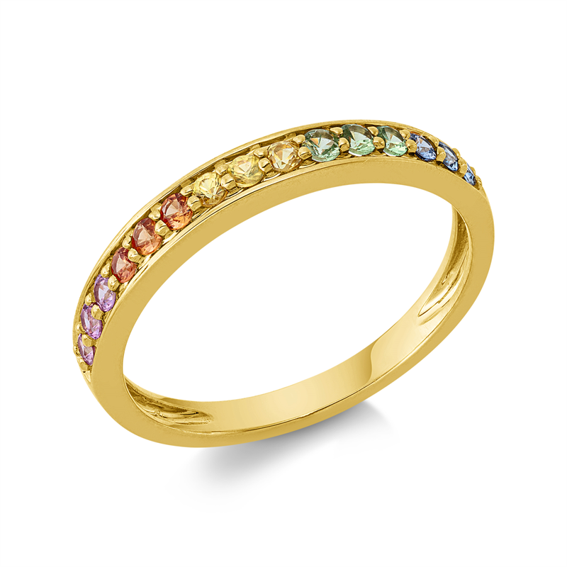 Farbstein Fashion Ring Gelbgold 18kt