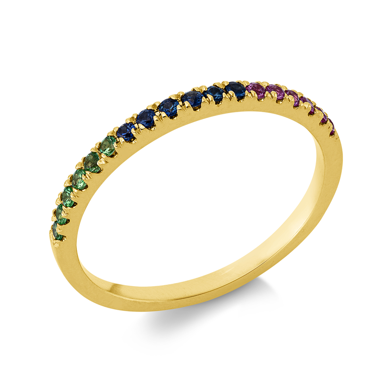 Farbstein Fashion Ring Gelbgold 18kt