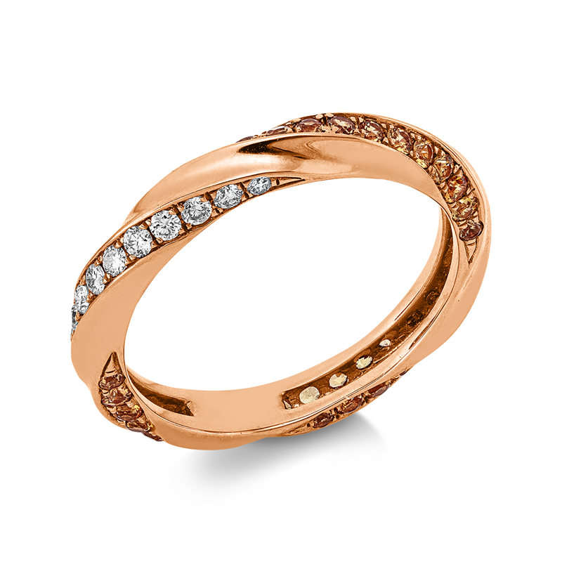 Farbstein Classic Ring Rotgold 18kt 0,18ct