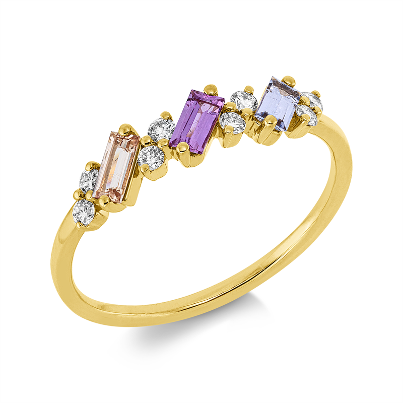Farbstein Classic Ring Gelbgold 18kt