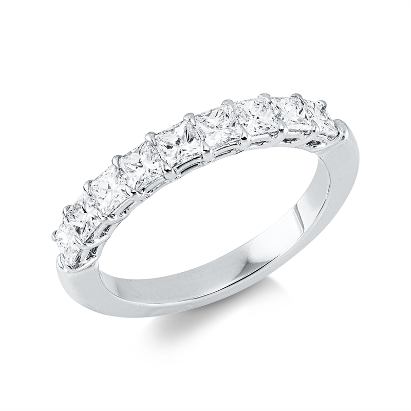 Exklusiv Ring Weißgold 18kt 1,08ct